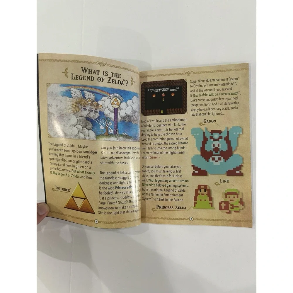 Nintendo Switch The Legend Of Zelda Breath Of The Wild Explorers Guide Book ONLY